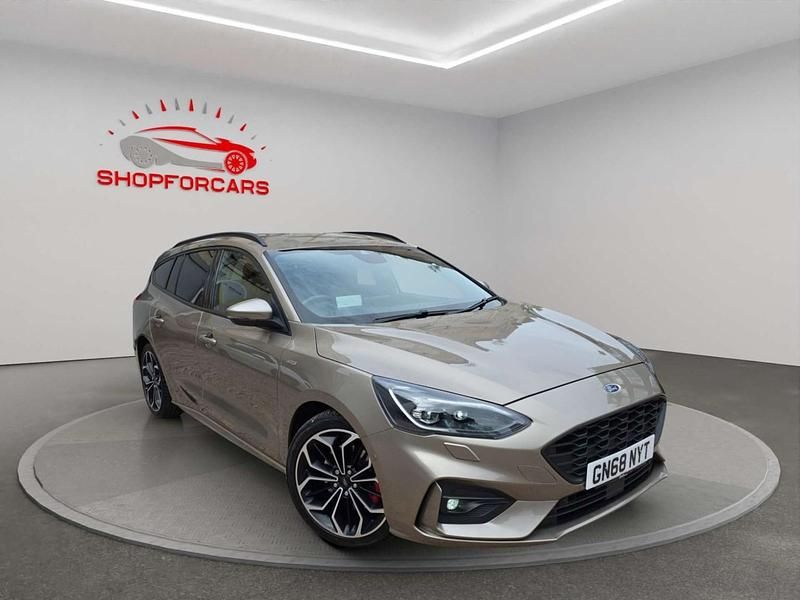 Silver Used 2019 Ford Focus ST-Line X Estate | £12,450 (Fair price) - Image 1/4