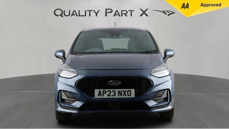 Used Ford Fiesta ST-Line X 100 HP (73 kW) 2023 Blue Hatchback
