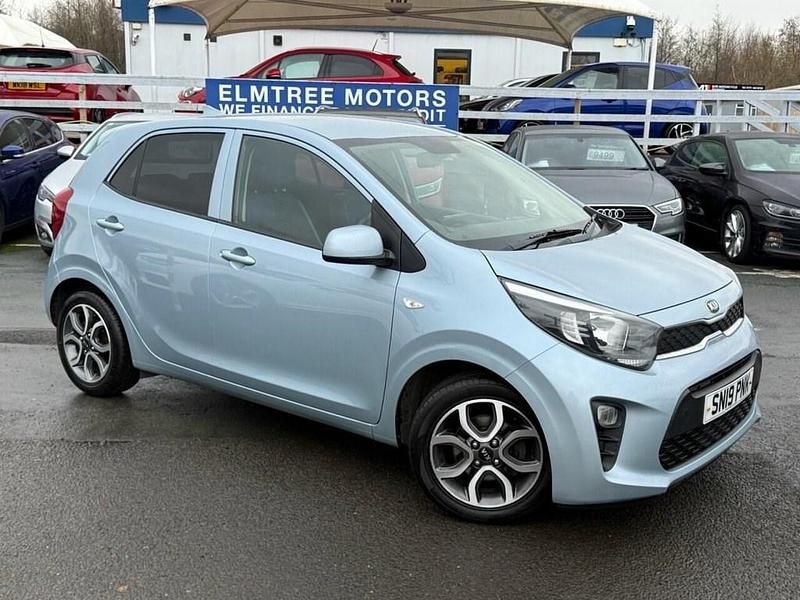 Used Kia Picanto 66 HP (48 kW) 2019 Blue Hatchback