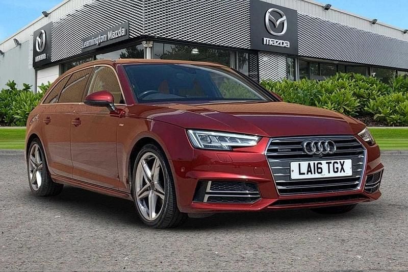 Red Used 2016 Audi A4 S-Line Estate | £16,980 (Expensive) - Image 1/3