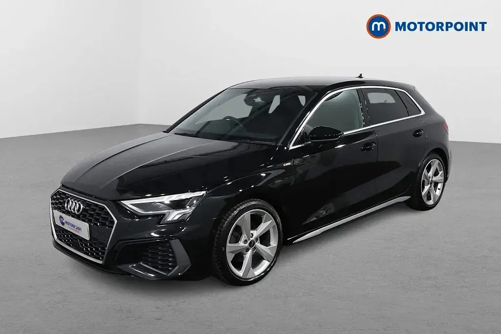 Used Audi A3 S-Line 2023 Black Sedan