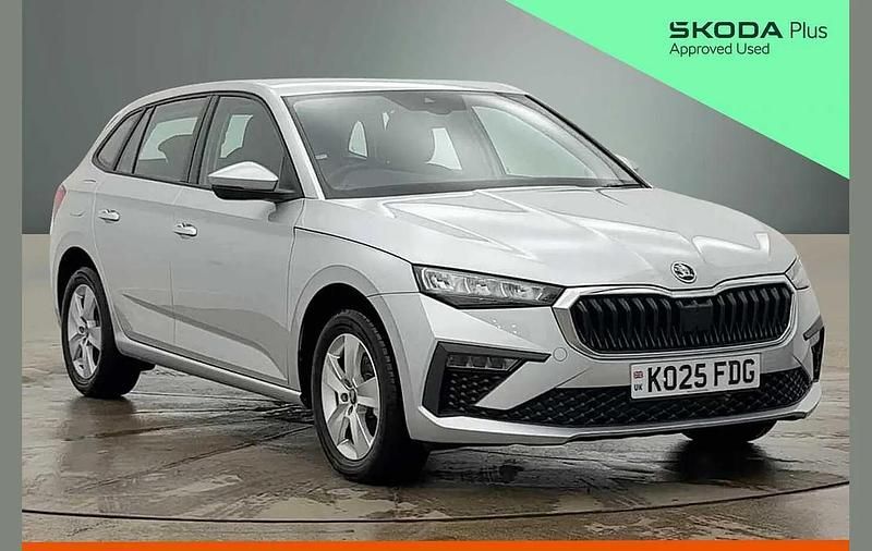 Used Skoda Scala SE 115 HP (84 kW) 2025 Brilliant silver metallic Hatchback