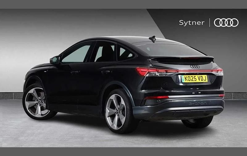 Used Audi Q4 Sportback e-tron Black Edition 206 kW (281 HP) 2025 Black SUV