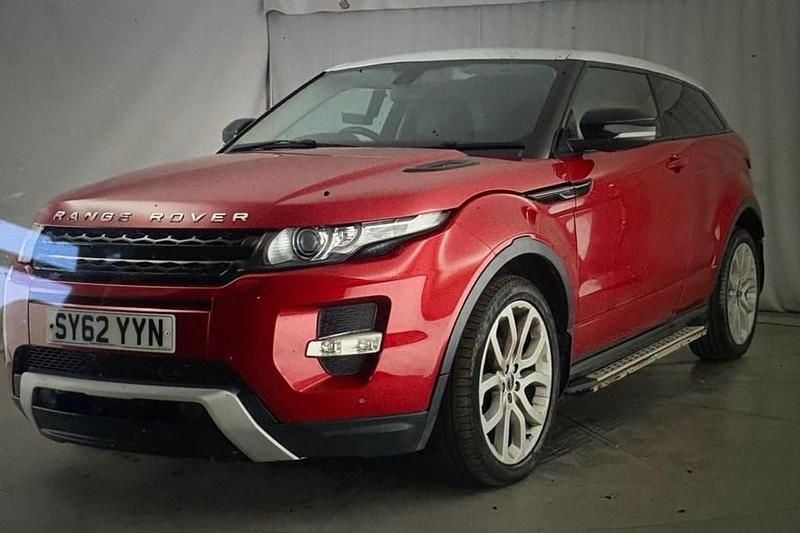Red Used 2012 Land Rover Range Rover evoque Dynamic Coupe | £7,995 (Fair price) - Image 1/1