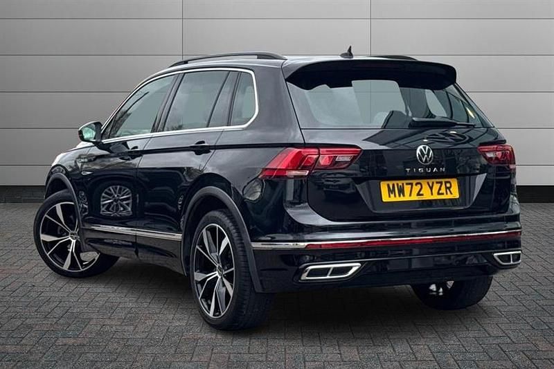 Used VW Tiguan R-line 150 HP (110 kW) 2022 Black SUV