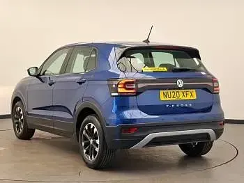 Used VW T-Cross S 95 HP (69 kW) 2020 Blue SUV