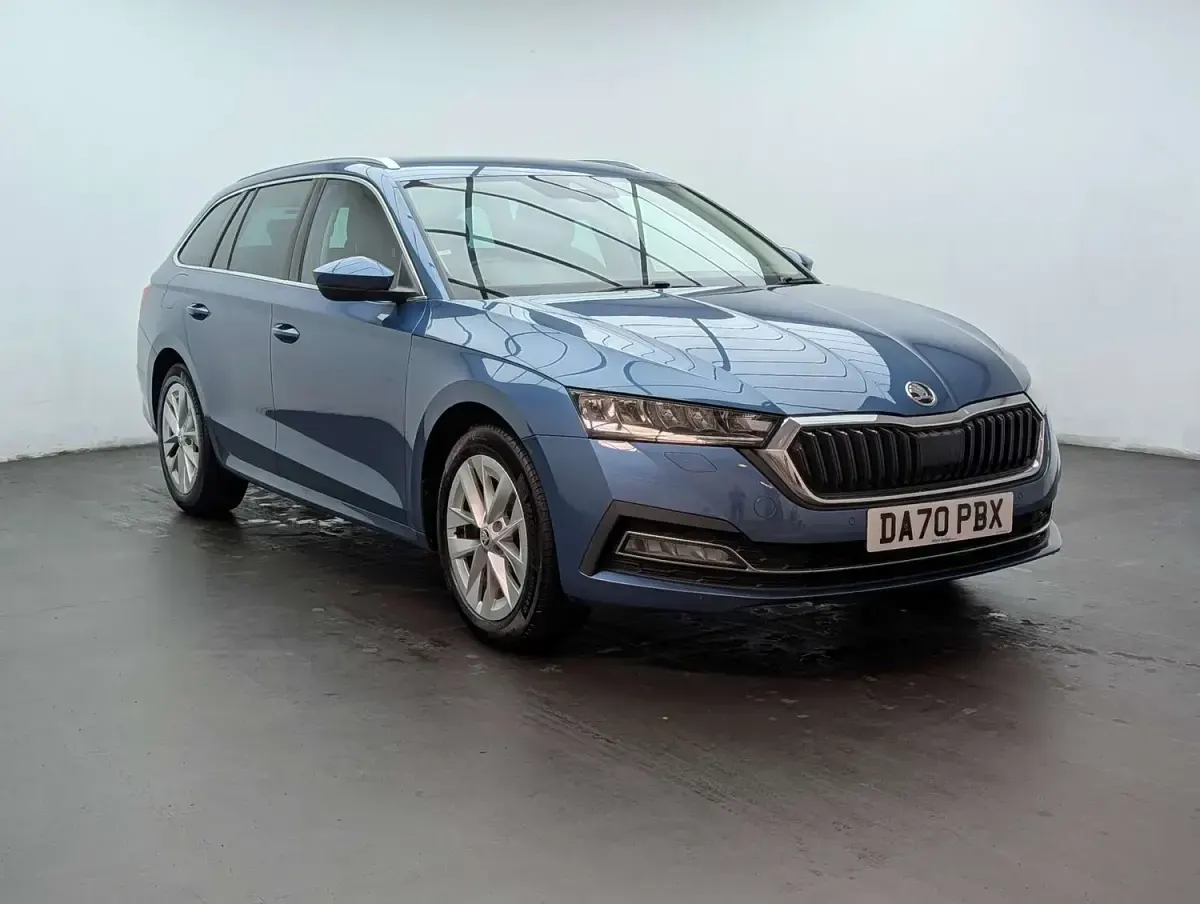 Used Skoda Octavia SE L 2020 Blue Estate