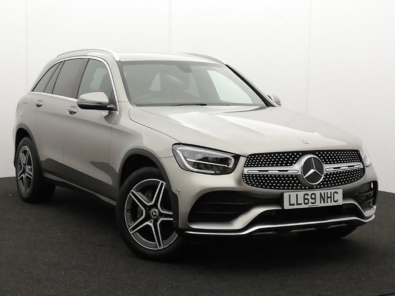 Used Mercedes GLC220 AMG line 194 HP (142 kW) 2019 Silver SUV