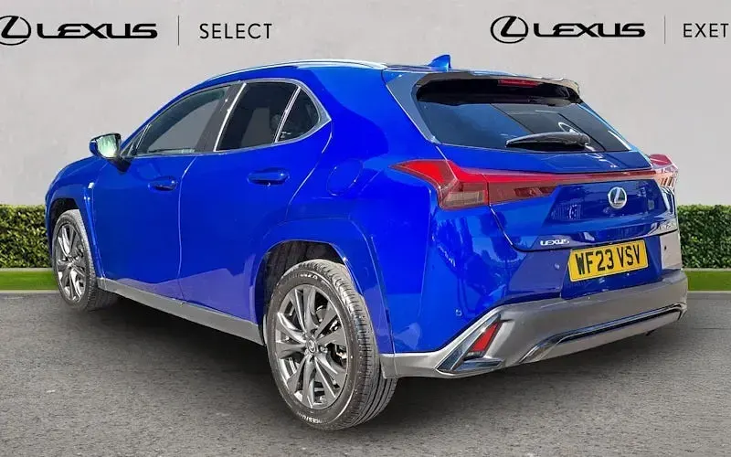 Used Lexus UX Sport Line 184 HP (135 kW) 2022 Azure blue SUV