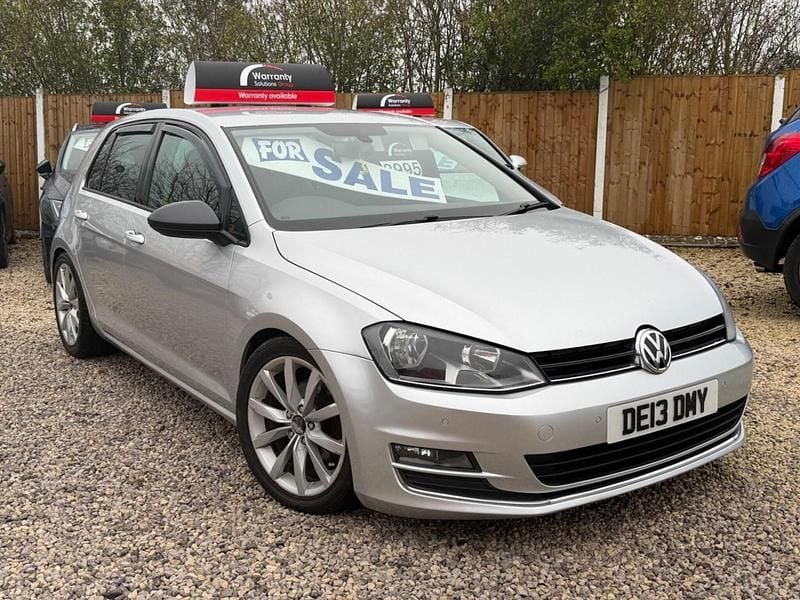 Silver Used 2013 VW Golf VII GT Hatchback | £3,995 (Good price) - Image 1/4