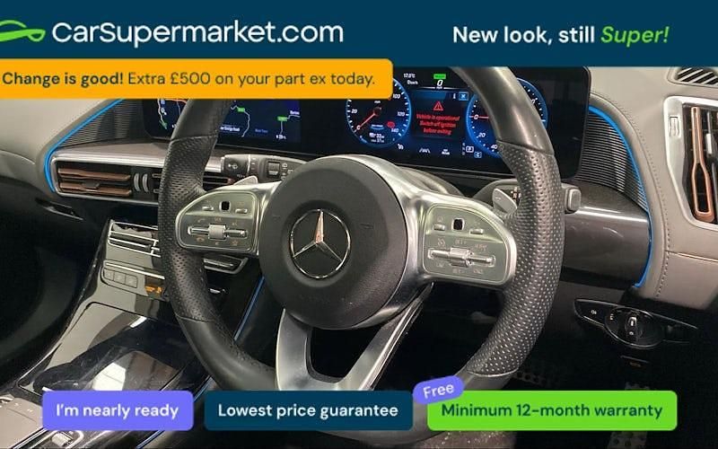 Used Mercedes EQC400 AMG Line Premium Plus 300 kW (408 HP) 2023 Black SUV