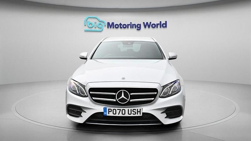 Used Mercedes E200 AMG line 184 HP (135 kW) 2020 Silver Estate