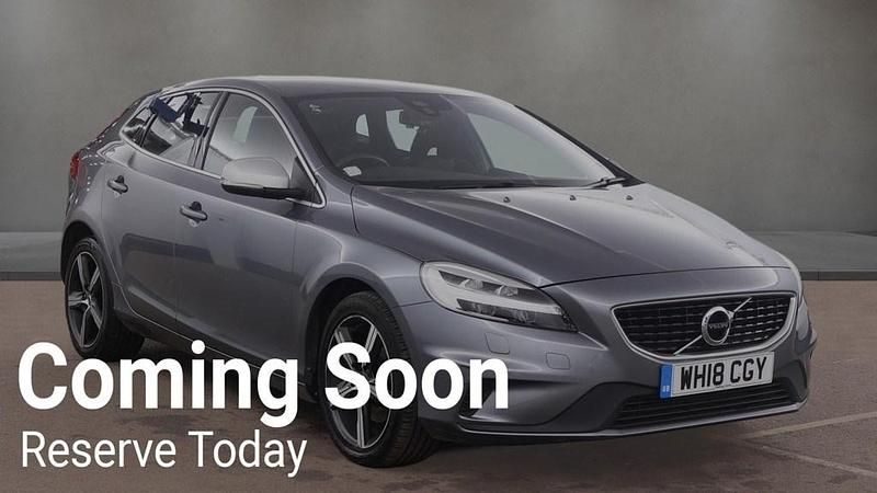 Used Volvo V40 R-Design 122 HP (89 kW) 2018 Grey Hatchback