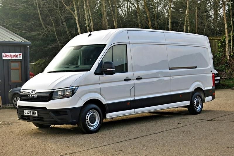 Used MAN TGE 140 HP (102 kW) 2020 White Van
