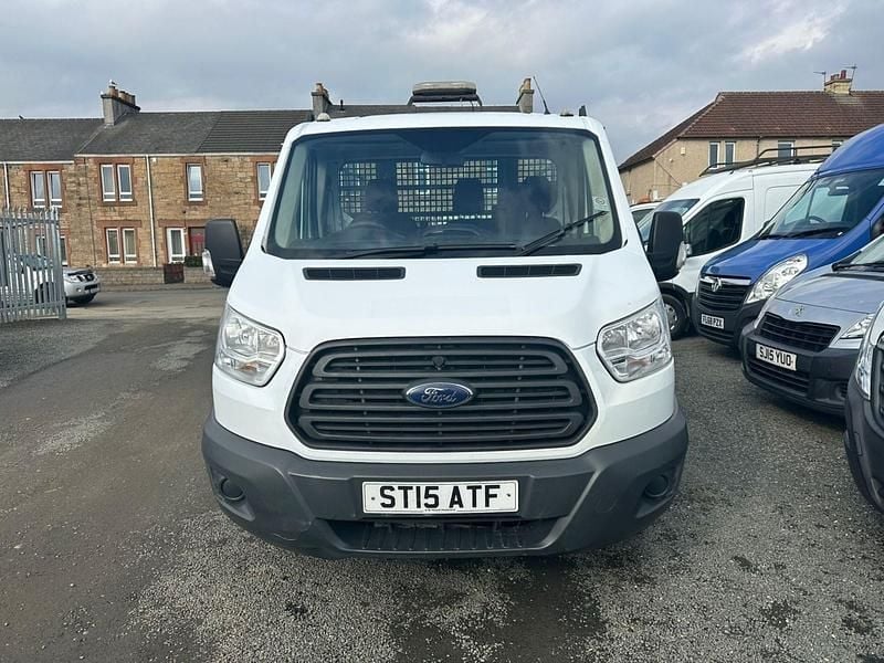 Used Ford Transit 125 HP (91 kW) 2015 White Cabriolet