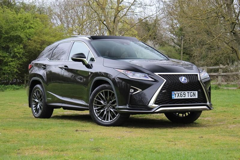 Used Lexus RX450h Sport Line 2019 Black SUV