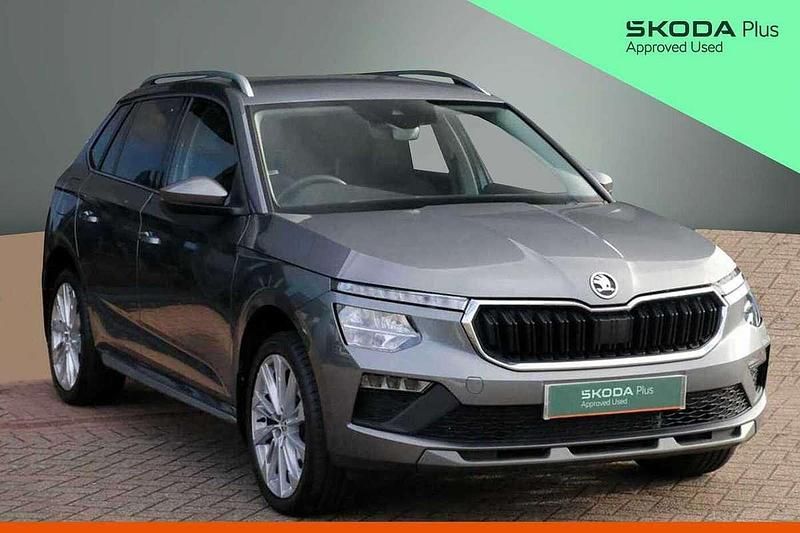 Graphite grey metallic Used 2024 Skoda Kamiq SE L SUV | £19,495 (Fair price) - Image 1/4