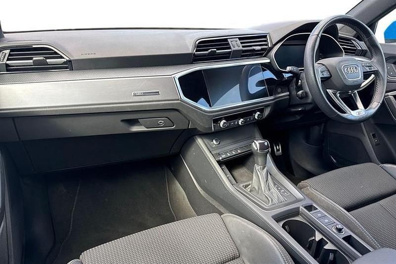 Used Audi Q3 S-Line 150 HP (110 kW) 2022 Turbo blue SUV