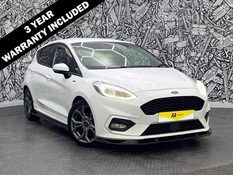 White Used 2020 Ford Fiesta ST-Line Hatchback | £9,395 (Fair price) - Image 1/2