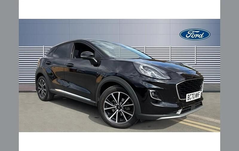 Black Used 2020 Ford Puma Titanium SUV | £13,592 (Good price) - Image 1/4