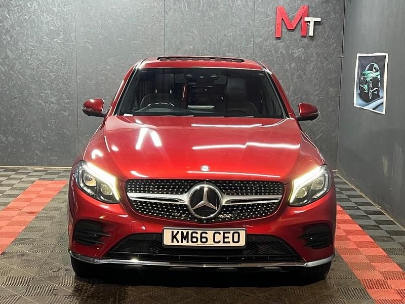 Used Mercedes GLC250 AMG line 2016 Red Coupe
