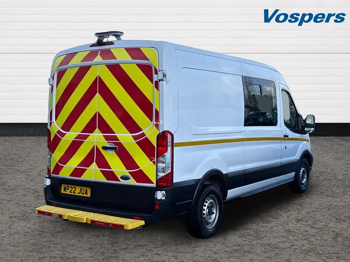 Used Ford Transit 130 HP (95 kW) 2022 White Van