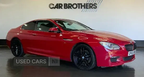 Begagnad BMW 640 M Sport 2014 Röd Sportkupé