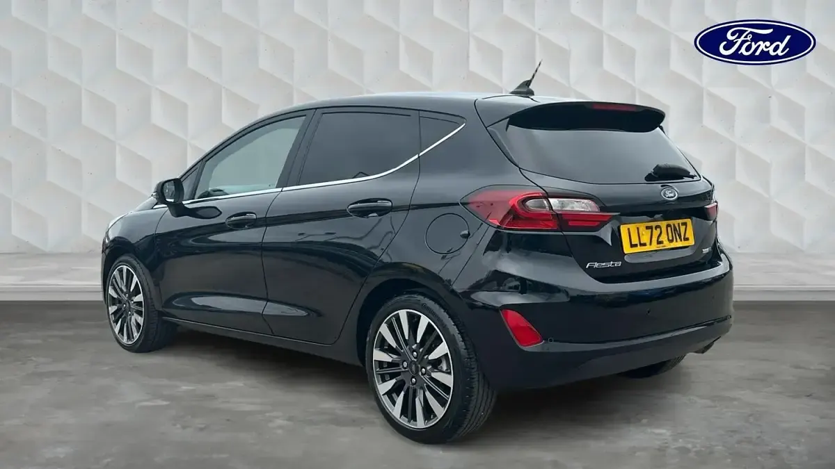Used Ford Fiesta Titanium X 125 HP (91 kW) 2022 Black Hatchback