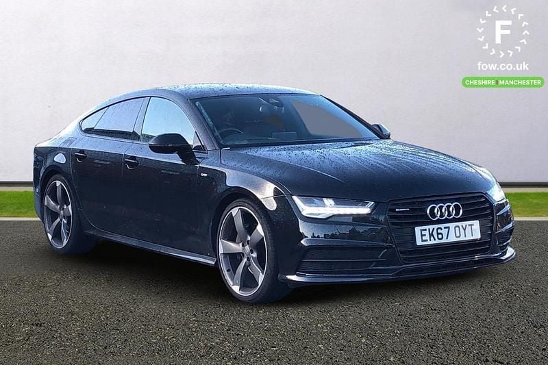 Black Used 2017 Audi A7 Black Edition Hatchback | £18,499 (Good price) - Image 1/3