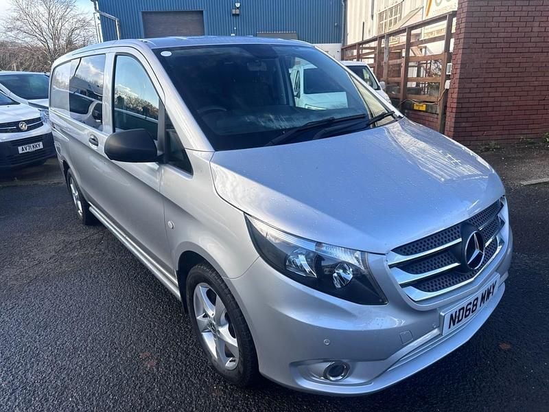 Silver Used 2018 Mercedes Vito Van | £17,490 (Fair price) - Image 1/4