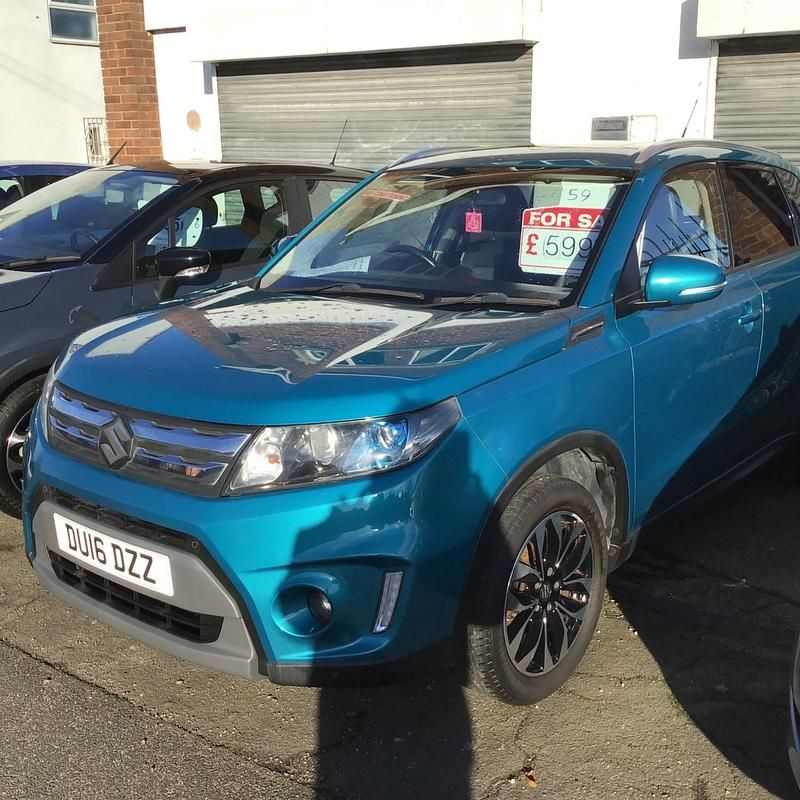 Used Suzuki Vitara SZ5 120 HP (88 kW) 2016 Turquoise SUV