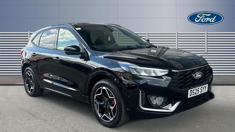 Black Used 2025 Ford Kuga ST-Line X SUV | £29,462 (A bit pricey) - Image 1/4