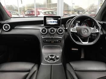 Used Mercedes GLC220 AMG line 170 HP (125 kW) 2018 Black SUV