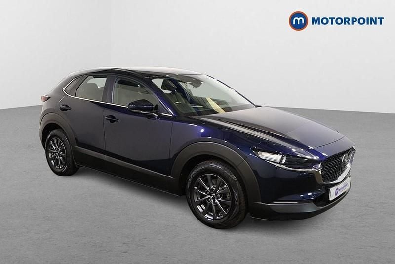 Blue Used 2022 Mazda CX-30 SUV | £13,949 (Fair price) - Image 1/4
