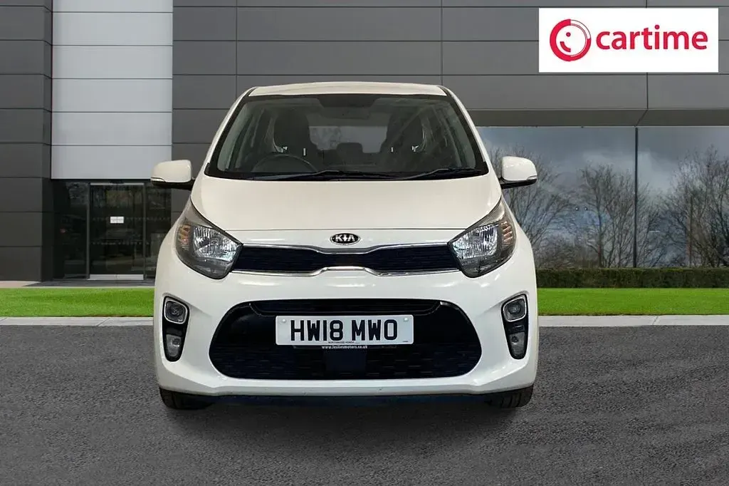 Used Kia Picanto 83 HP (61 kW) 2018 White Hatchback