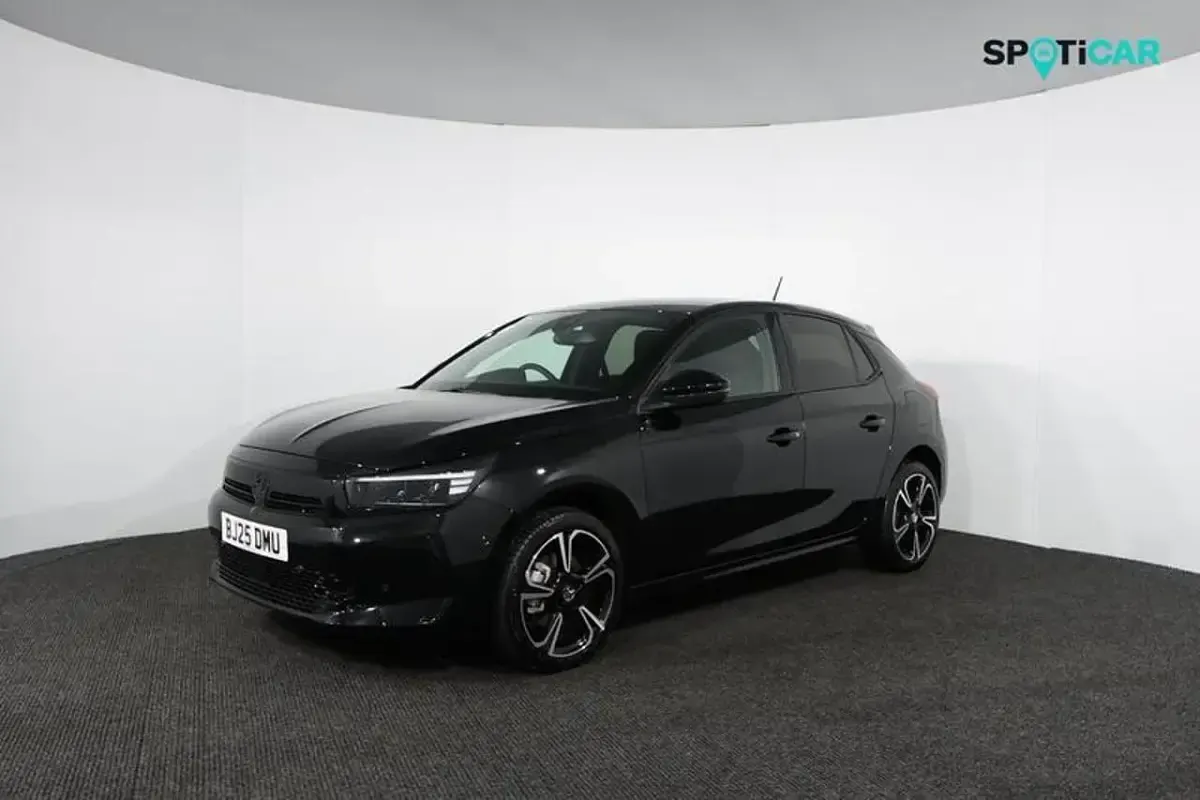 Used Vauxhall Corsa S 99 HP (72 kW) 2025 Black Hatchback