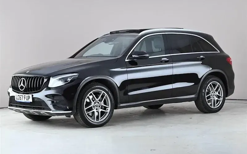 Second-hand Mercedes GLC220 AMG Line Premium 170 CP (125 kW) 2018 Negru Break
