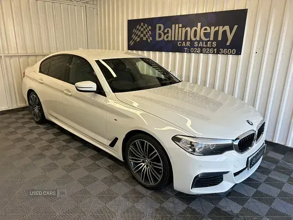Used BMW 520 M Sport 187 HP (137 kW) 2019 White Sedan