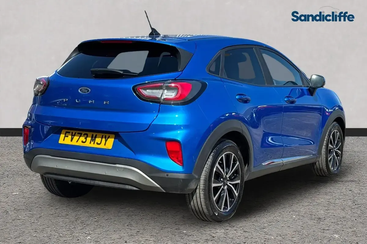 Used Ford Puma Titanium 125 HP (91 kW) 2023 Blue SUV