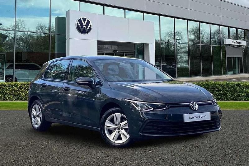 Urano grey Used 2021 VW Golf VIII Life Hatchback | £17,491 (Fair price) - Image 1/4