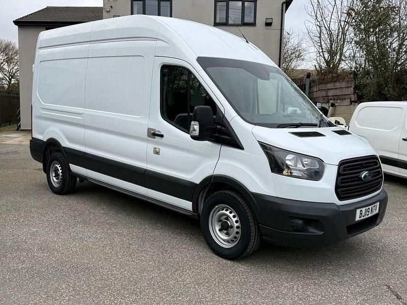 Used Ford Transit 130 HP (95 kW) 2019 White Van