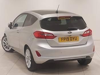 Used Ford Fiesta Vignale 100 HP (73 kW) 2019 Silver Hatchback