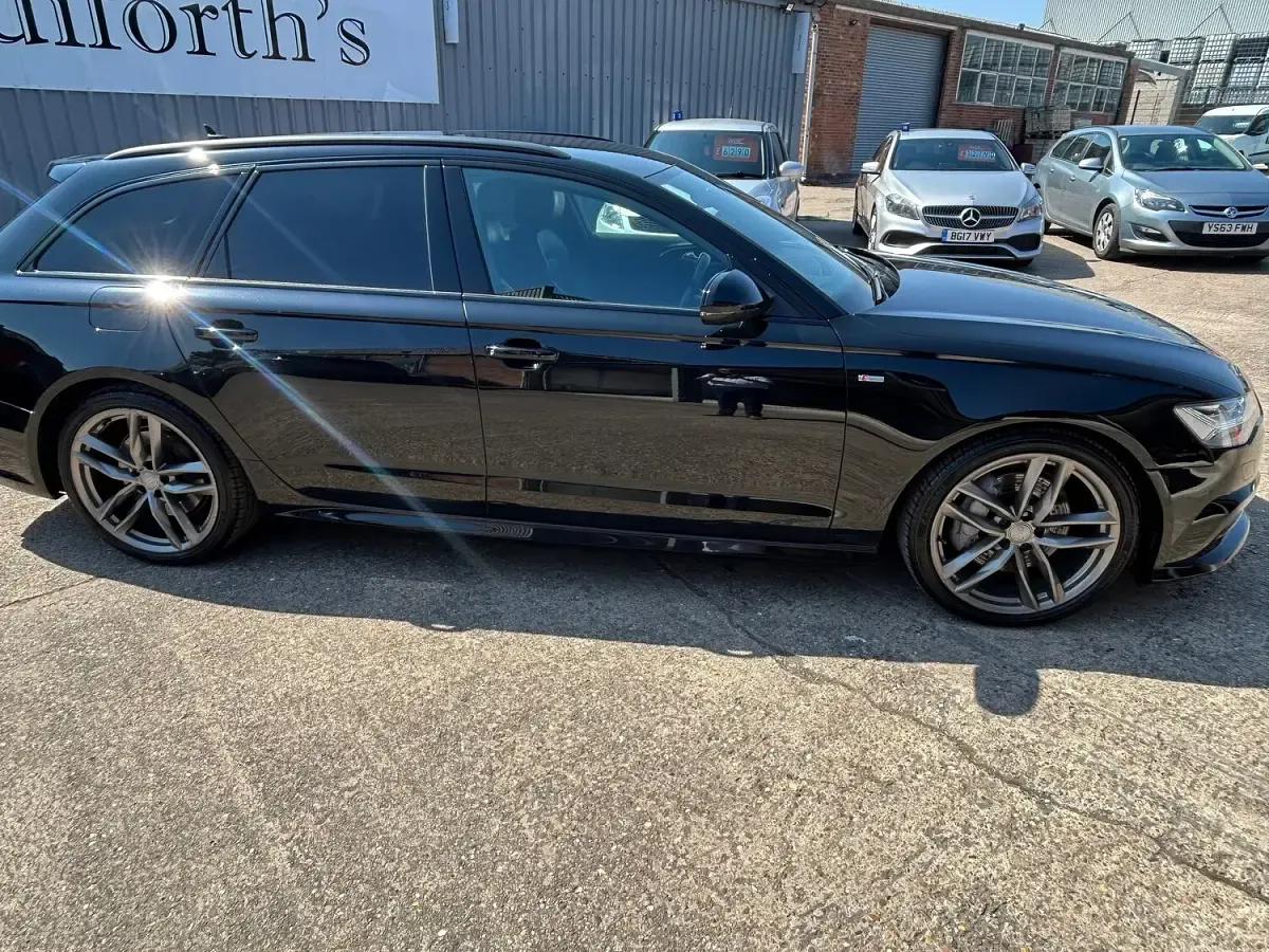 Used Audi A6 Black Edition 272 HP (200 kW) 2016 Black Estate