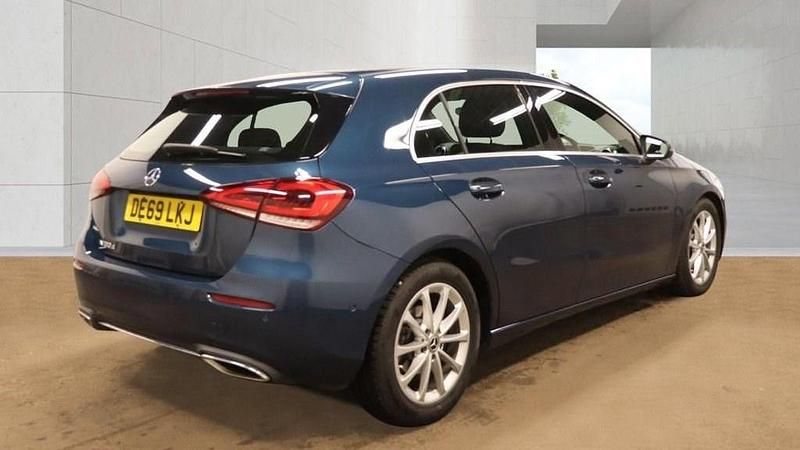Used Mercedes A180 Executive 116 HP (85 kW) 2019 Blue Hatchback
