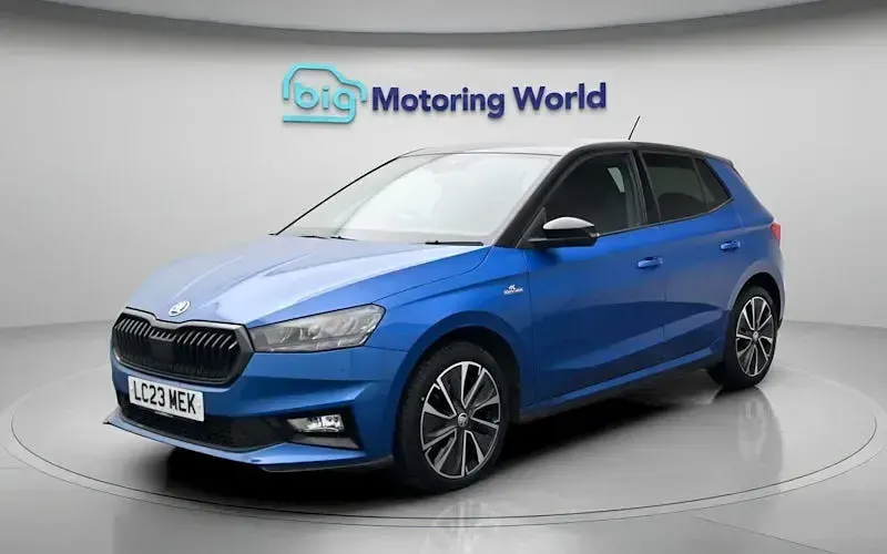 Used Skoda Fabia Monte Carlo 150 HP (110 kW) 2023 Blue Hatchback