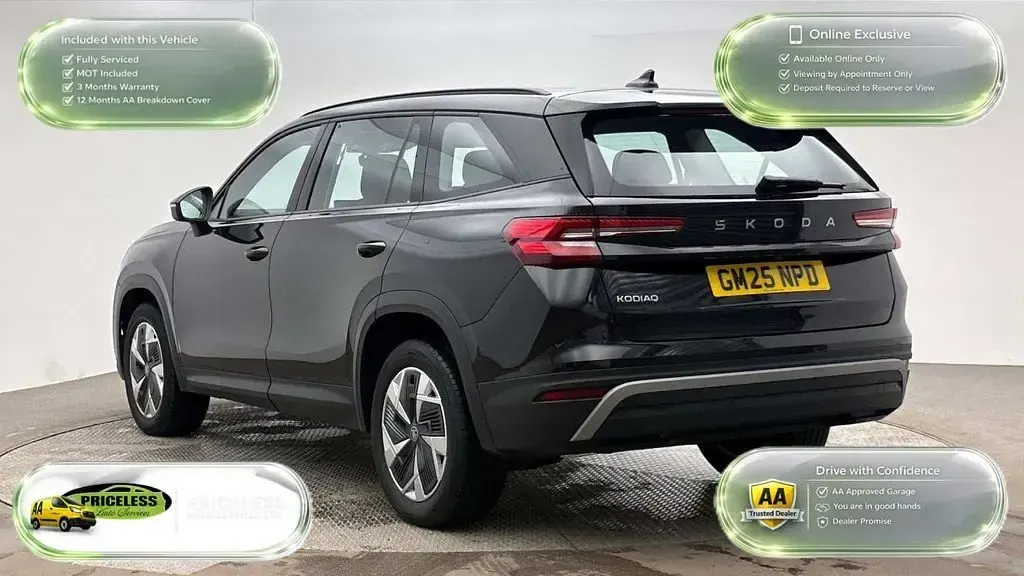 Used Skoda Kodiaq SE 150 HP (110 kW) 2025 Black SUV