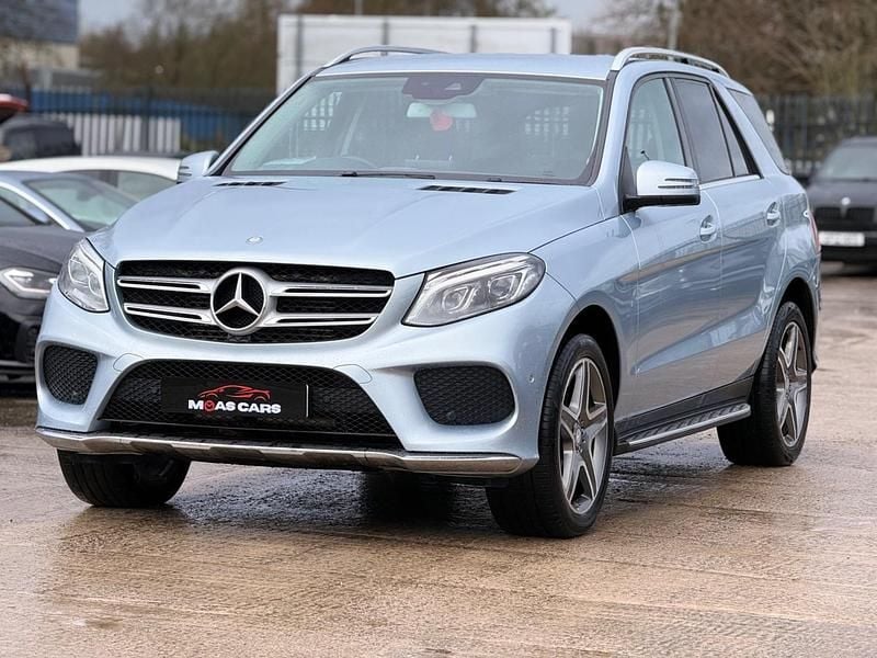 Used Mercedes GLE250 AMG line 204 HP (150 kW) 2016 Silver SUV