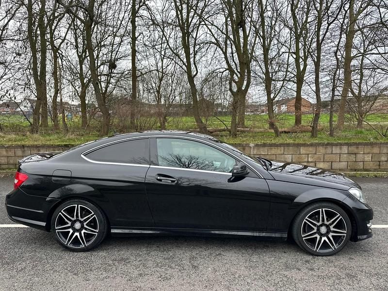 Used Mercedes C250 AMG 2012 Black Coupe