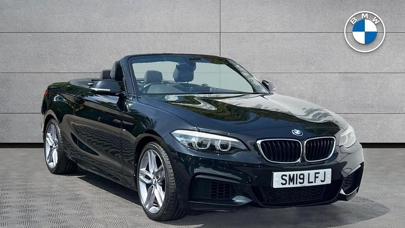 Black Used 2019 BMW 218 M Sport Cabriolet | £18,199 (Fair price) - Image 1/4