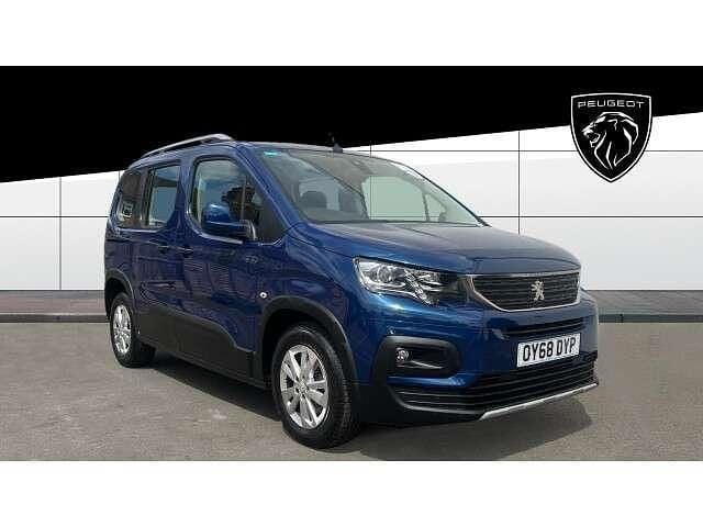 Blue Used 2018 Peugeot Rifter Allure MPV | £12,823 (Fair price) - Image 1/4